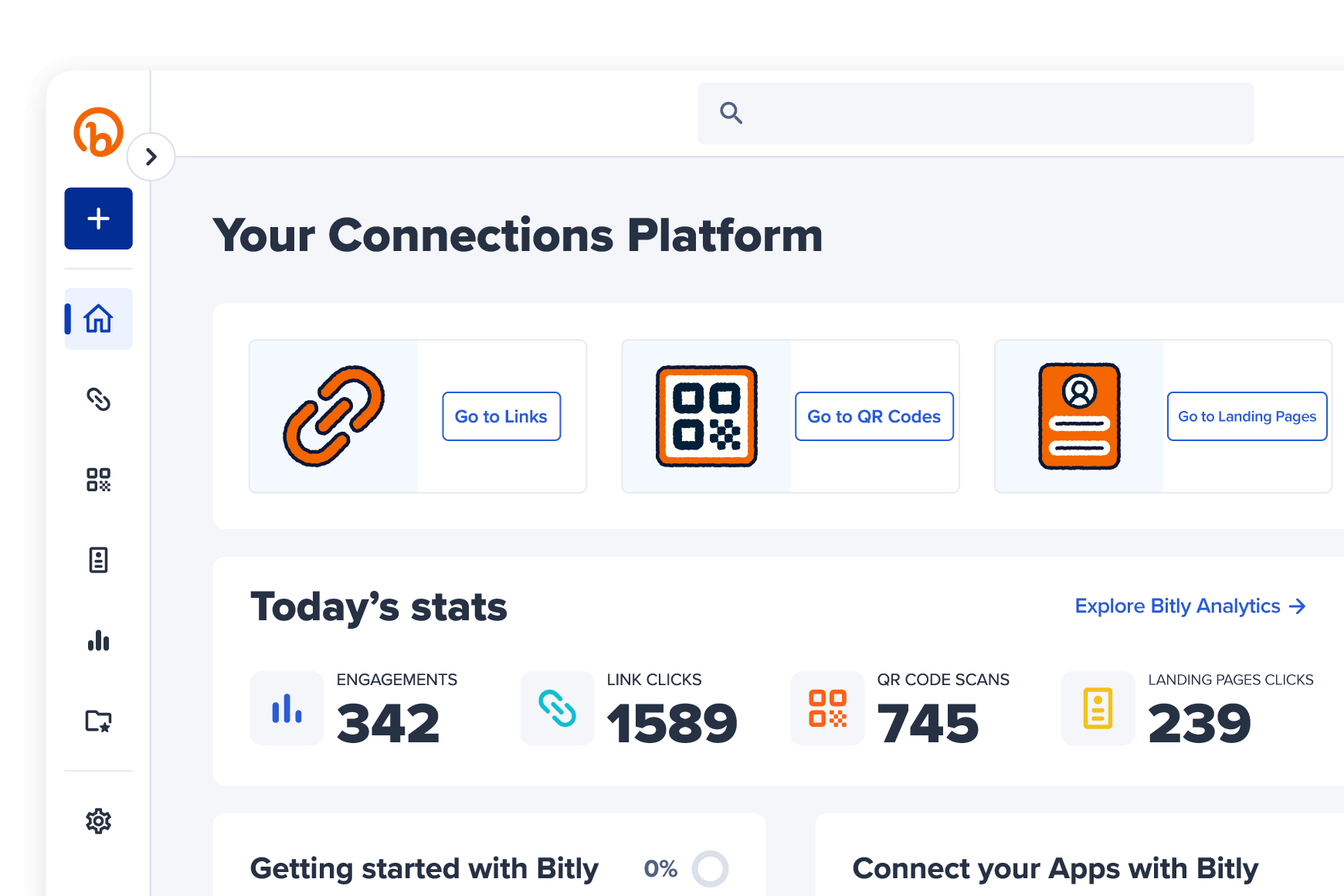 Bitly Connections Platform UI